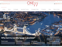 Tablet Screenshot of one77fs.co.uk